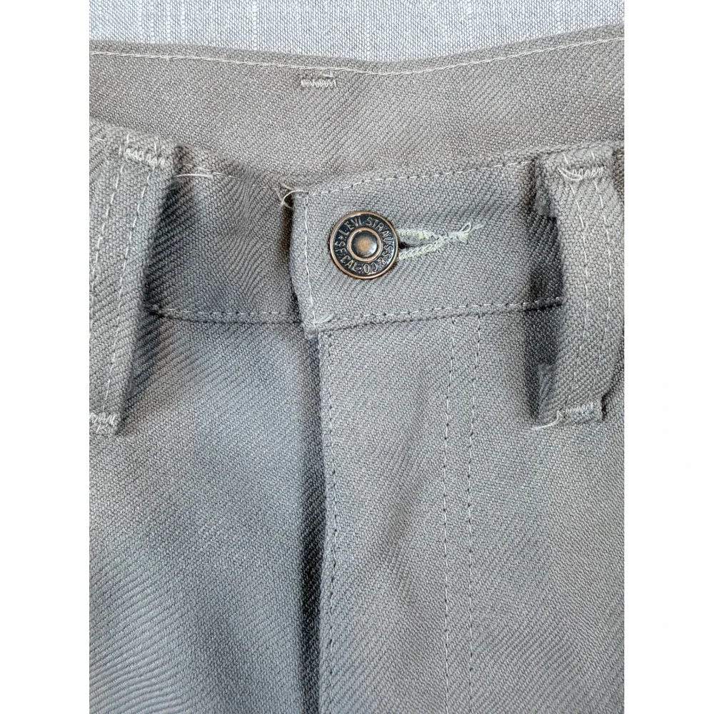 Vintage Levis 517 Sta-Prest Beige Action Slacks Made in USA 10517-6126 W32 L29